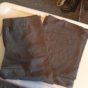 Dark tan dress pants